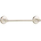 30" Centers Towel Bar with Watford Rosette in Satin Nickel