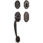 Single Cylinder Nashville Handleset with Turino Left Handed Lever in Oil Rubbed Bronze