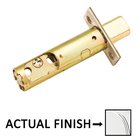 Deadbolt Latch with 2 3/4" Backset in Polished Chrome