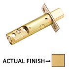 Deadbolt Latch with 2 3/4" Backset in French Antique Brass