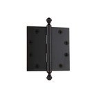4 1/2" Acorn Tip Heavy Duty Hinge with Square Corners in Timeless Bronze