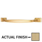 3-3/4" Centers Pull in Satin/Brushed Brass