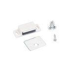 15lb Single Magnetic Catch Retail Pack. in White