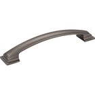 160mm Centers Pillow Cabinet Pull in Brushed Pewter