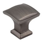 1-1/4" Pillow Cabinet Knob in Brushed Pewter