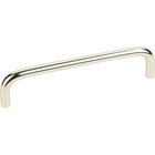 128mm Centers Cabinet Pull in Polished Brass