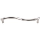 Spiral 5 1/16" Centers Bar Pull in Brushed Satin Nickel