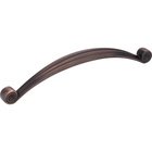6 1/4" Centers Palm Leaf Pull in Brushed Oil Rubbed Bronze