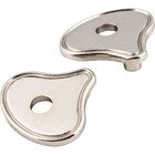 3" to 3 3/4" Transitional Adaptor Backplates in Satin Nickel