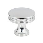1 1/4" Diameter Knobs in Polished Chrome