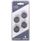 (4pc Pack) 1 1/8" Diameter Cabinet Knob in Brushed Oil Rubbed Bronze