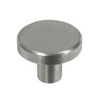 1 1/2" Large Stainless Steel Flat Top Knob