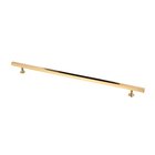 12" (304mm) and 15" (381mm) Bar Pull 18.0" O/A in Polished Brass