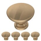 1-3/16" (30mm) Fulton Knob (5 Pack) in Champagne Bronze Antimicrobial
