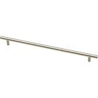 13" Flat End Bar Pull in Stainless Steel