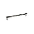 11 13/16" Centers Surface Mounted Tubular Oversized Door Pull in Polished Stainless Steel