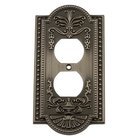 Duplex Switchplate in Antique Pewter
