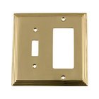 Toggle/Rocker Switchplate in Polished Brass