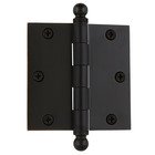 3 1/2" Ball Tip Residential Hinge with Square Corners in Oil-Rubbed Bronze (Sold Individually)