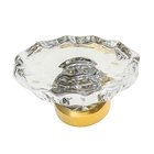 1 3/4" Chateau Crystal Cabinet Knob in Polished Brass