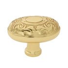 Victorian Brass 1 3/4" Cabinet Knob in Polished Brass