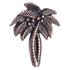 Palm Tree Knob in Pewter