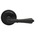 Double Dummy Traditions Right Handed Lever with Radial Rosette in Oil Rubbed Bronze Lacquered
