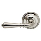 Privacy Traditions Left Handed Lever with Radial Rosette in Polished Nickel Lacquered