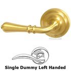 Single Dummy Traditions Left Handed Lever with Radial Rosette in Satin Brass Lacquered