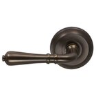 Single Dummy Traditions Left Handed Lever with Radial Rosette in Antique Bronze Unlacquered