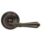 Single Dummy Traditions Right Handed Lever with Radial Rosette in Antique Bronze Unlacquered