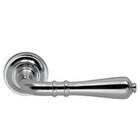 Passage Traditions Traditions Lever with Small Radial Rosette in Polished Chrome