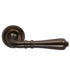 Passage Traditions Traditions Lever with Small Radial Rosette in Antique Bronze Unlacquered