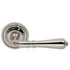 Passage Traditions Traditions Lever with Medium Radial Rosette in Polished Nickel Lacquered