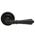 Single Dummy Traditions Traditions Lever with Medium Radial Rosette in Oil Rubbed Bronze Lacquered