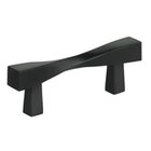 Solid Brass 2 3/4" Centers Twisted Handle in Oil Rubbed Bronze Lacquered
