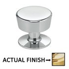 1 1/2" Parfait Knob in Polished Brass Unlacquered