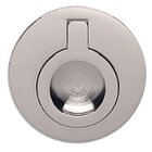 2" (51mm) Round Flush Ring Pull in Polished Nickel Lacquered