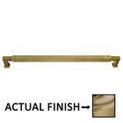 10" Centers Reeded Pull In Satin Brass