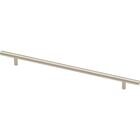 14 1/2" O/A Brushed StainleSS Steel Euro Bar Pull