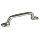 3 3/4" Centers Rounded Edge Pull in Pewter