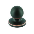 1 1/4" Wardrobe Knob In Brushed Oil Rubbed Bronze