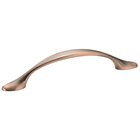 3 3/4" Centers Contoured Bow Pull in Antique Copper