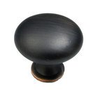 1 3/16" Round Contemporary Knob in Brushed Oil Rubbed Bronze