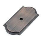 2 1/2" Long Transitional Backplate for Knob in Oil Rubbed Bronze