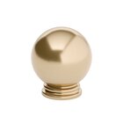 1 3/16" Round Traditional Knob in Champagne Bronze