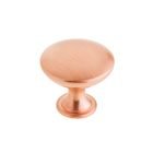 1 3/16" Round Contemporary Knob in Rose Gold