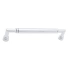 12" Centers Cylinder Middle Appliance Pull in Polished Chrome
