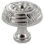 Small Crosses and Petals Knob in Polished Nickel