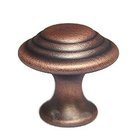 Four Step Beauty Knob in Distressed Copper